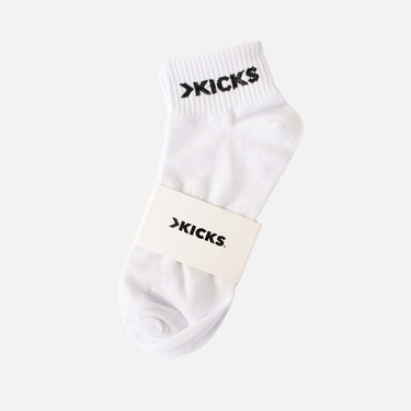 Kicks Crew Socks Low - White Kicks Kenya
