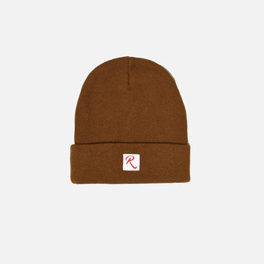 UNISEX Restyle Patch Beanie - Brown