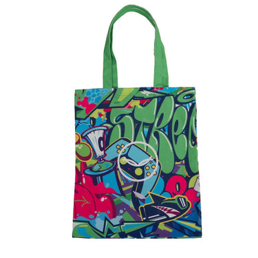 SuperNjero Graphic Multi-Colored Tote Bag Kicks Kenya