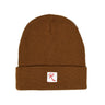 Restyle Patch Beanie - Brown Restyle